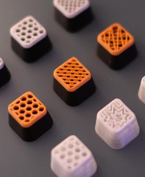 Infill Custom Keycaps - Multi-Colors