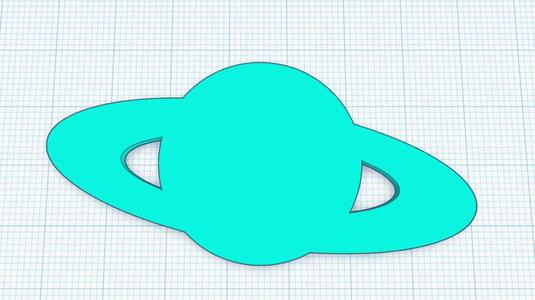 Flat Saturn