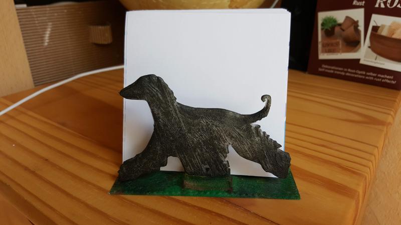 Afghane paper holder