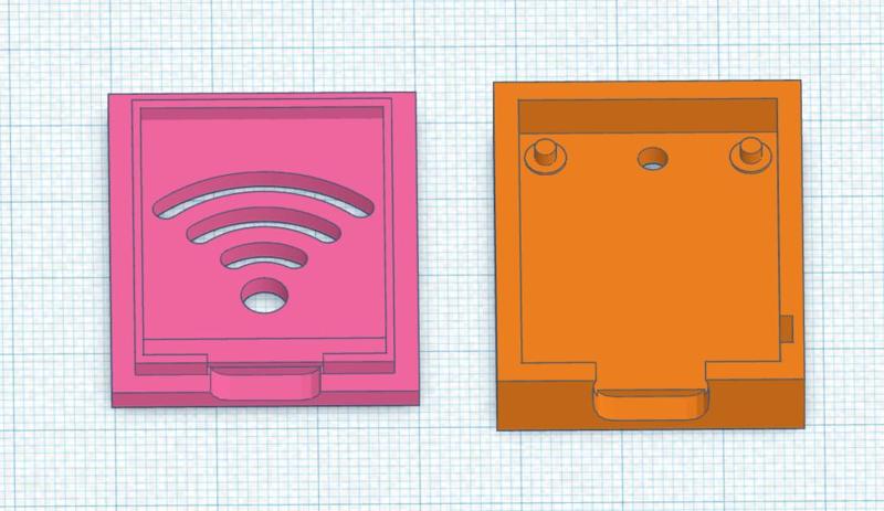 carcasa para ESP32 S2 Mini