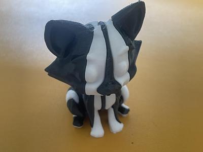 Single Extruder - Dual Color - Sitting cat - Gato sentado