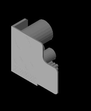 paint brush holder with cup