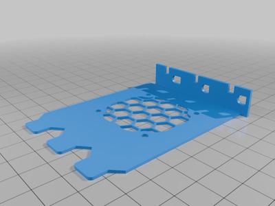 3 Slot Low Profile PCI Fan Mount 40mm