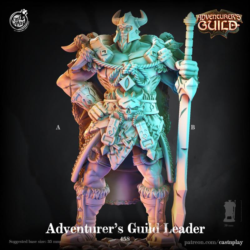 Adventurer's Guild Leader (Pre-Supported)