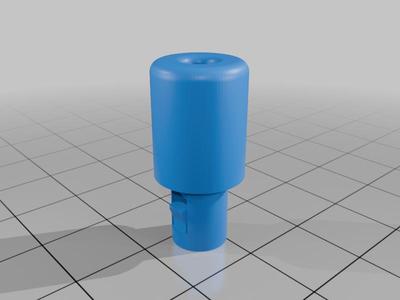 Bowden line attaching tab for Creality Space Pi Filament Dryer Plus