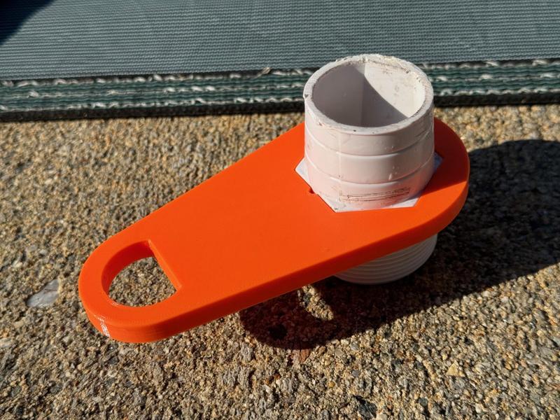 Hayward skimmer hose adapter wrench