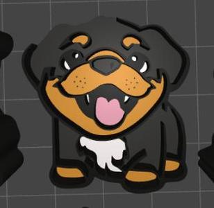 Bernese Mountain Dog Keychain, Bernese Mountain Dog Bag Charm, Black & Brown Dog Keychain, Dog Keychain, Gift For Dog Lovers