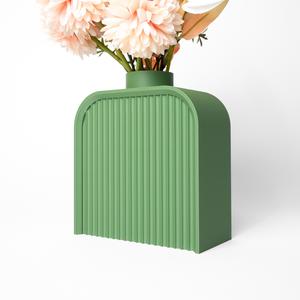 The Javo Vase, Modern and Unique Home Decor for Dried and Preserved Flower Arrangement  | STL File