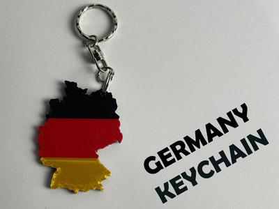 Germany Keychain – Country Silhouette