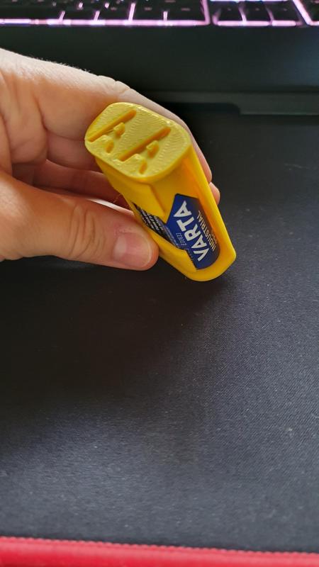 fancy 2x battery magazine / holder - AA battery format