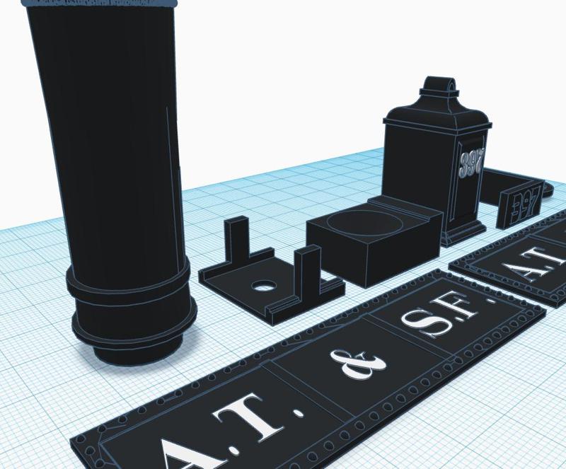 Big Hauler Quick Kit 397 AT&SF for Bachmann 4-6-0