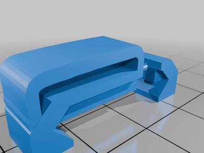 Upgraded weapon charm mount