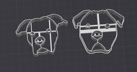 Bulldog Cookie Cutter