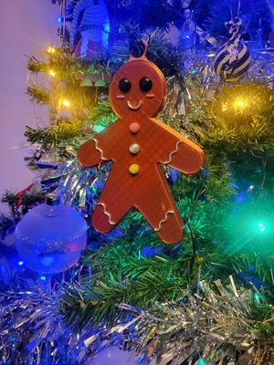 Gingerbread Man Bauble 