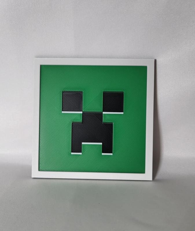Minecraft Creeper ~ Coaster | Wall Art