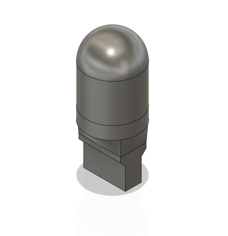 T10 LED SOCKET + DIFFUSER