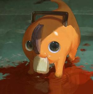 Chainsaw Man Pochita (Dog) Mask