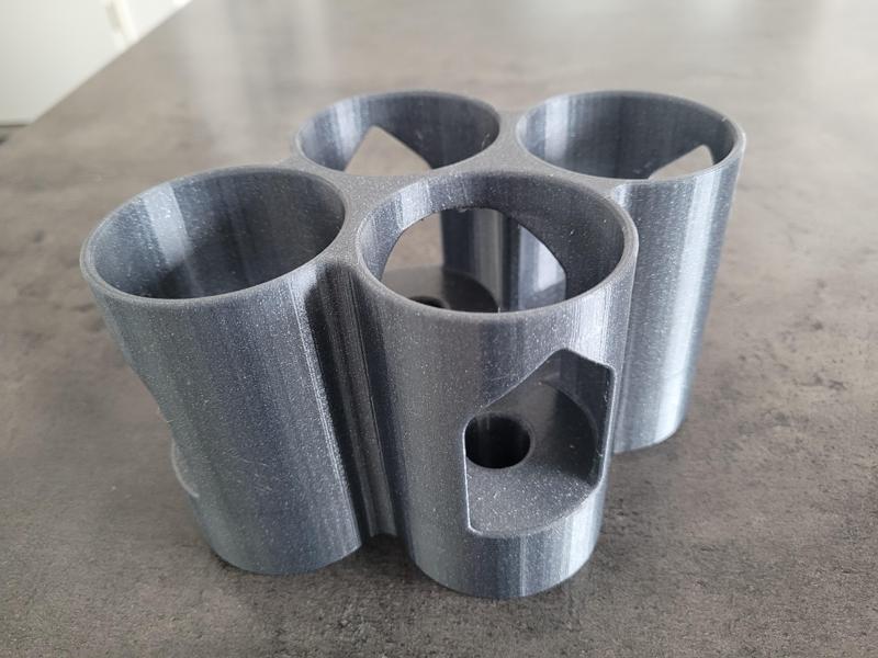 Versatile Refrigerator Tube Stand for Organized Storage