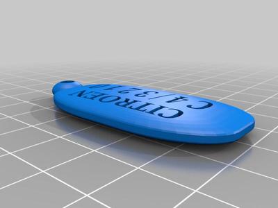 citroen C4 keychain