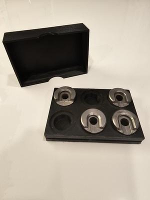 6 Place shell holder