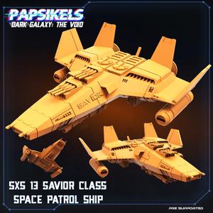 DARK GALAXY THE VOID - SXS 13 SAVIOR CLASS SPACE PATROL SHIP