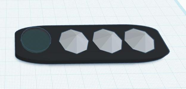 Llavero de música Rock