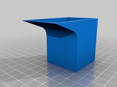 Сontainer for collecting fat from an electric grill