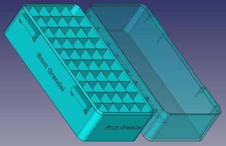 6mm Grendel, Double Spring Latch, PIP Hinge Modular Ammo Box