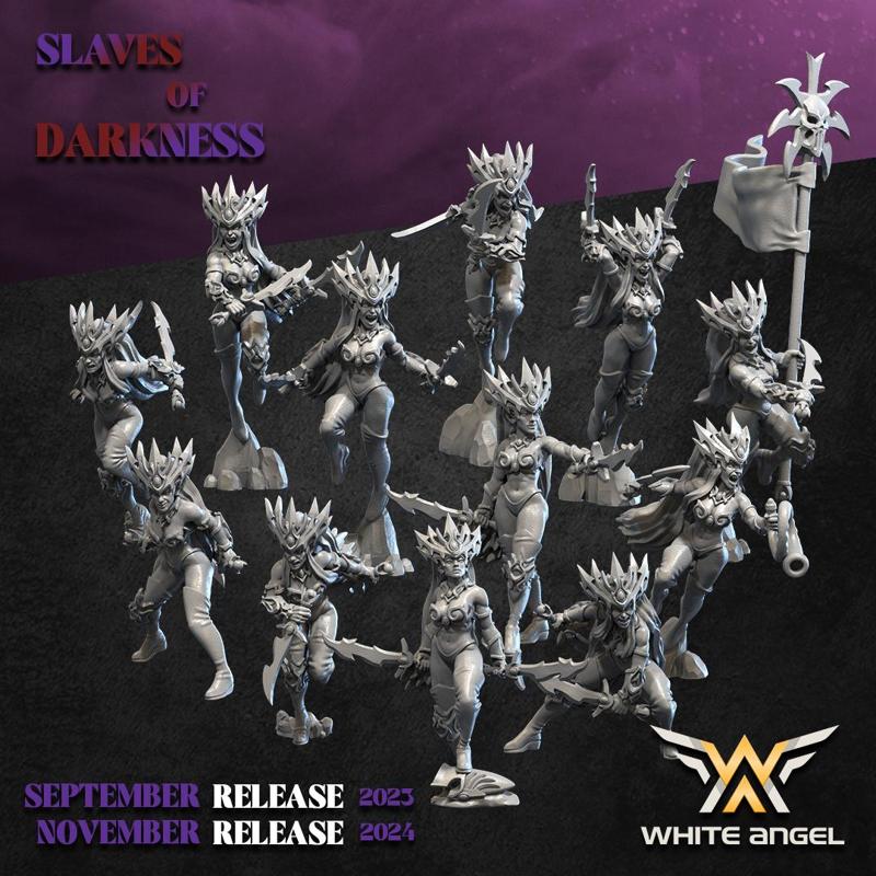 DAUGHTER OF THE SHADOW REALM - SLAVES OF DARKNESS (NOVEMBER 2024 RELEASE) (ELF FROM DARK ELVES)