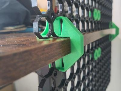 Multiboard Free-Standing Foot with Double Desk/Table Clamp