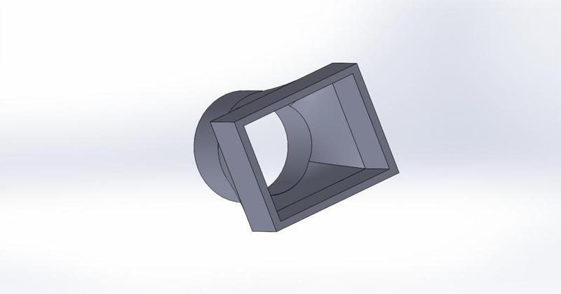  fan exhaust outlet for flexible pipe (ASIC MINER)