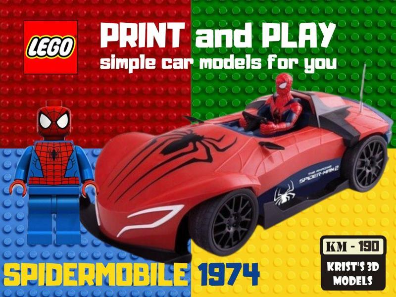 LEGO SPIDERMOBILE 1974