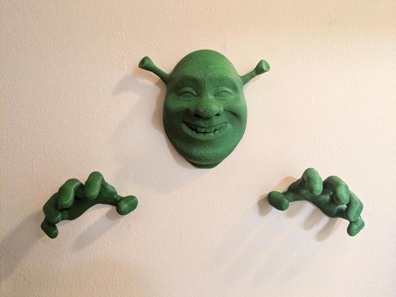 Shrek wall hanging