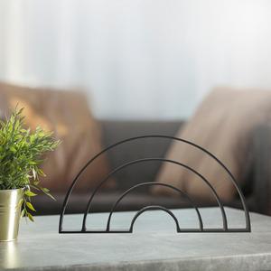 Rainbow Line Art, Modern, Minimalist