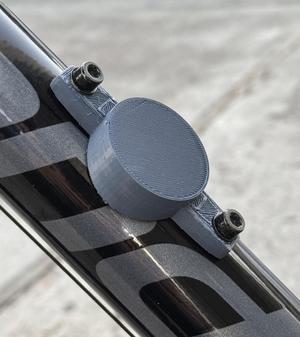 AirTag Bike Mount (Bottle Cage Compatible, Frame Curved)