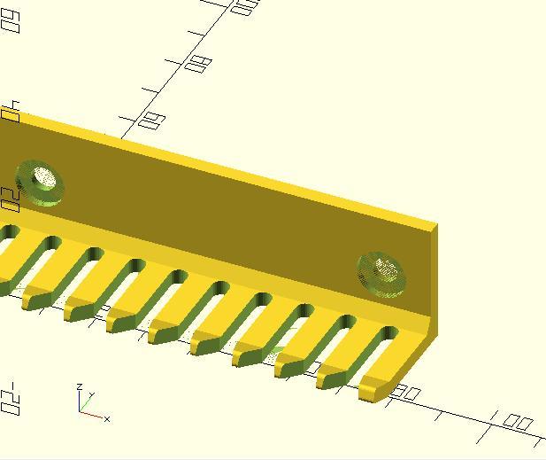 Parametric Cable Comb