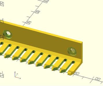 Parametric Cable Comb