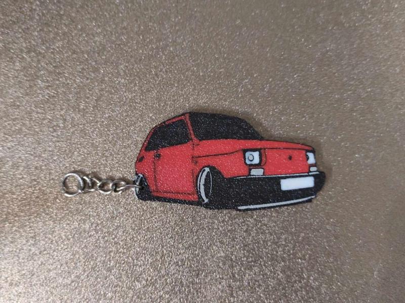 Fiat 126p keychain