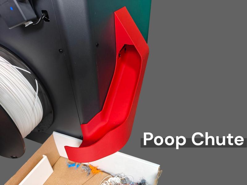 Poop Chute for Elegoo Centauri Carbon