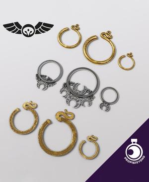 Temple Earrings of Slavia