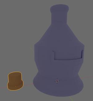 Big Bottle with Label Slot