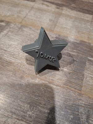 Ausstecher mit Namensstempel