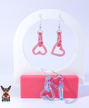 Heart Earrings (Heart Jewelry Set)