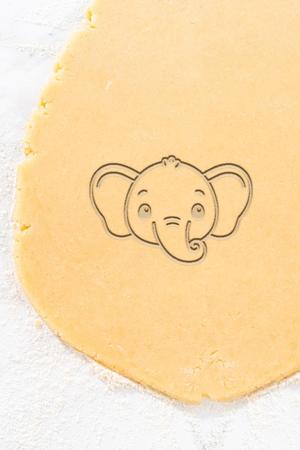 Elephant Cookie Cutter, Biscuit Cutter