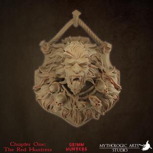 Big Bad Wolf ~ Trophy Mount