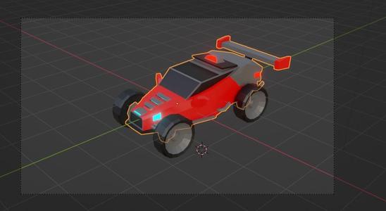 buggie low poly