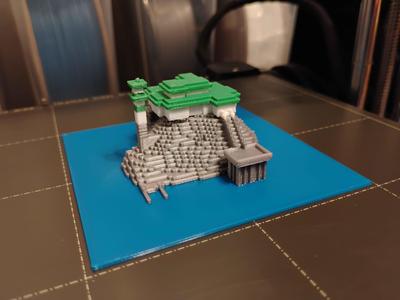 Island House with Lighthouse - Single Extruder