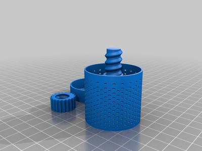 Salt dehumidifier for filament spools