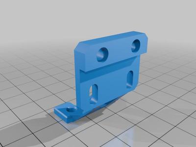 CR-Touch Mount for Manta MK2 + ADXL345 Mount with Heat-Set Inserts