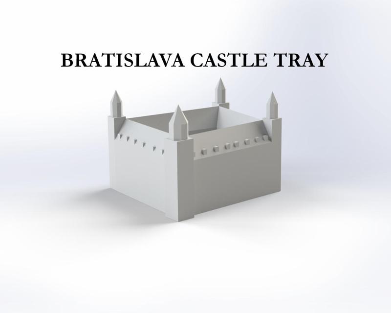 Bratislava Castle Tray